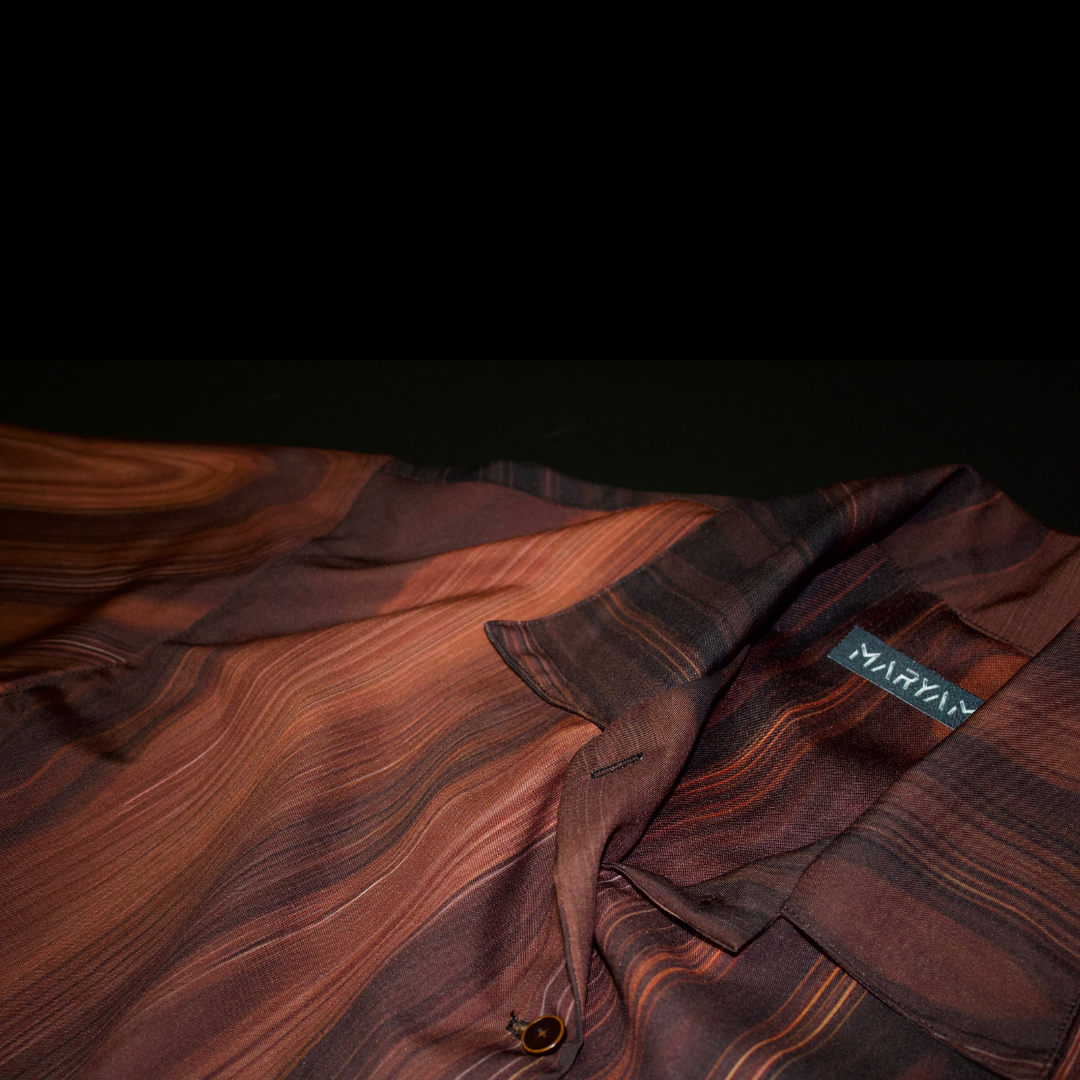 Wood Grain Button Down